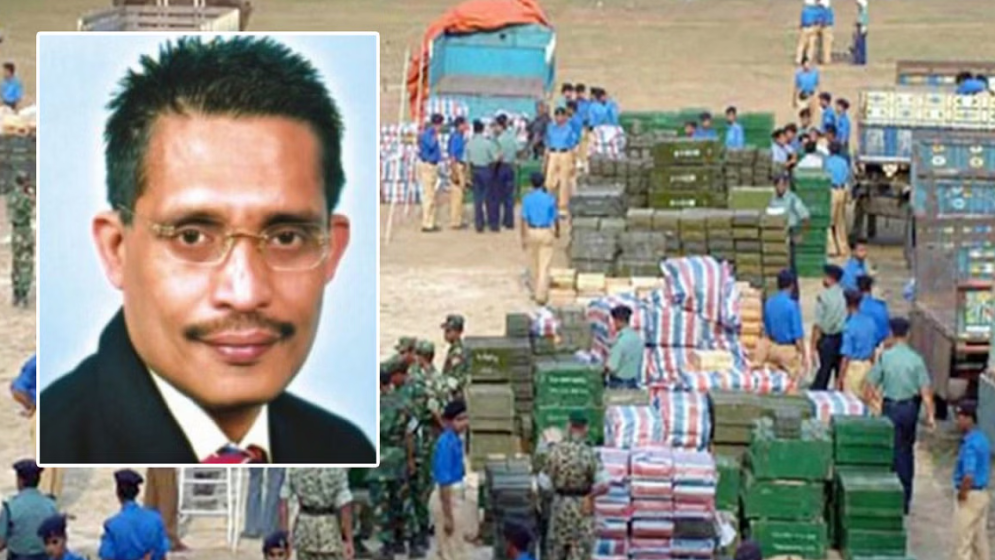 দশ ট্রাক অস্ত্র মামলায় বাবরসহ কয়েকজন খালাস