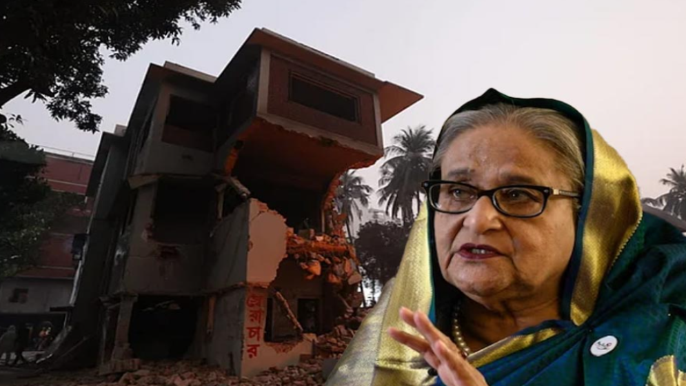 ৩২ নম্বর বাড়ি ভাঙা নিয়ে যা লিখল আনন্দবাজার