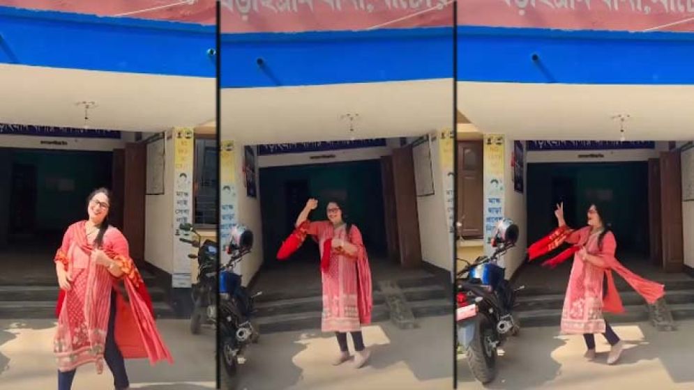 থানার সামনে নেচে টিকটক ভিডিও, আ.লীগ নেত্রী গ্রেপ্তার