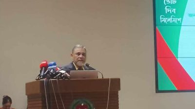 ভোটসন্ত্রাস ব্যক্তি-দল কারও জন্য ভালো নয়: সিইসি