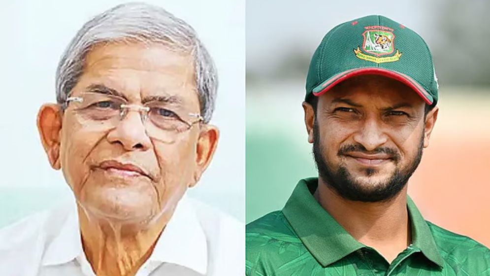 বিএনপি ক্ষমতায় গেলে সাকিব দলে ফিরবেন? উত্তরে কি বললেন মির্জা ফখরুল