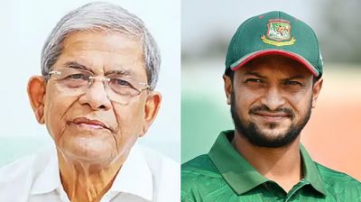 বিএনপি ক্ষমতায় গেলে সাকিব দলে ফিরবেন? উত্তরে কি বললেন মির্জা ফখরুল