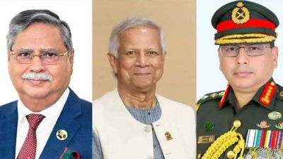 রাষ্ট্রপতি ও প্রধান উপদেষ্টার সঙ্গে সেনাপ্রধানের বৈঠক