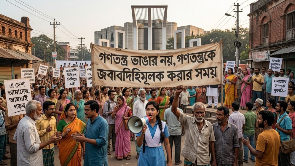 গণতন্ত্র ভাঙার নয়, গণতন্ত্রকে জবাবদিহিমূলক করার সময়